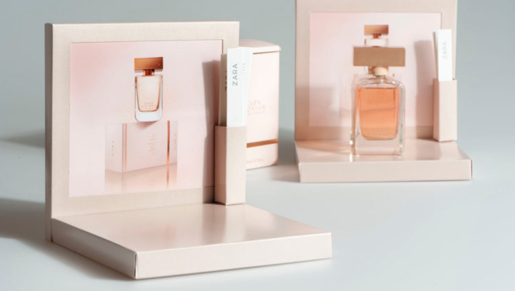 Display testers perfumes zara